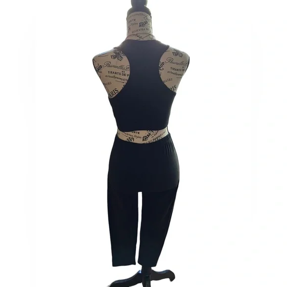 NWT Black Athletic Set - Picture 3 of 3